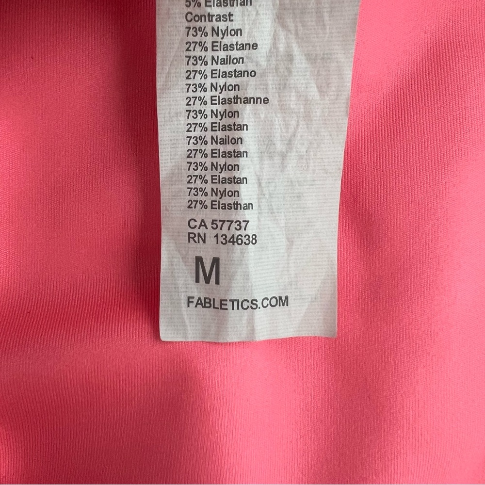 Fabletics Workout Set High Impact Bra Size Medium… - image 3